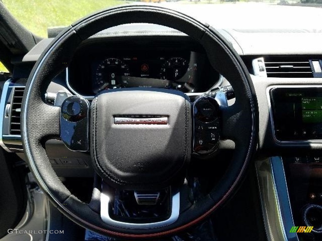 2018 Range Rover Sport HSE Dynamic - Indus Silver Metallic / Ebony photo #15