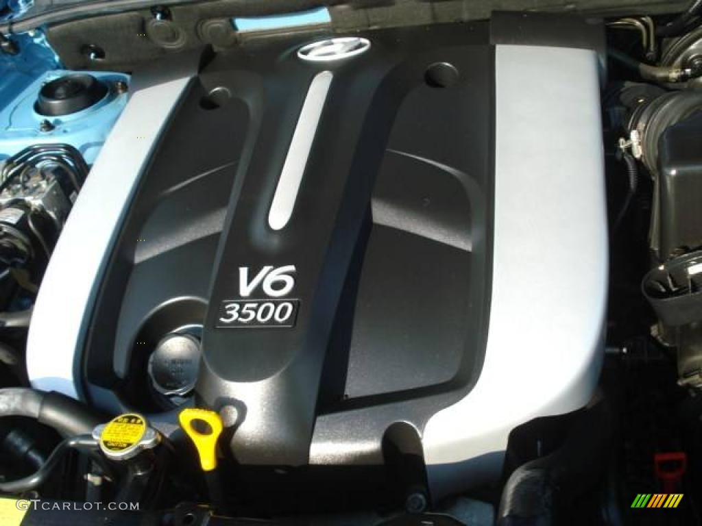 2004 Santa Fe GLS 4WD - Arctic Blue / Gray photo #22