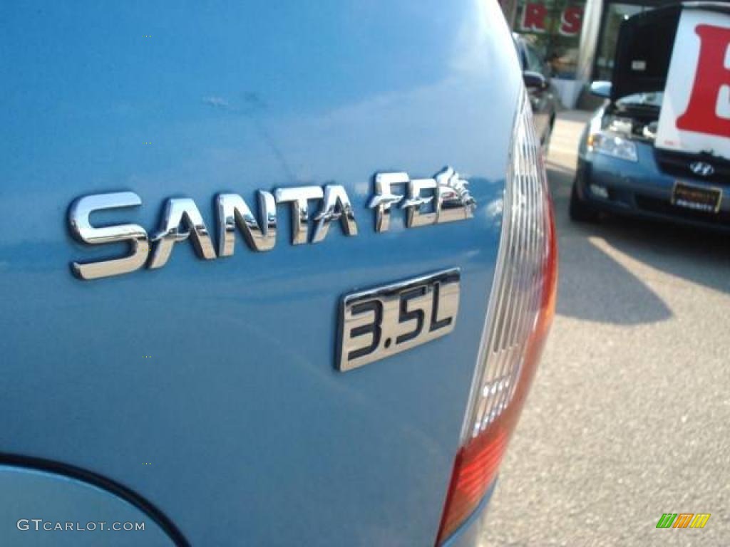 2004 Santa Fe GLS 4WD - Arctic Blue / Gray photo #23