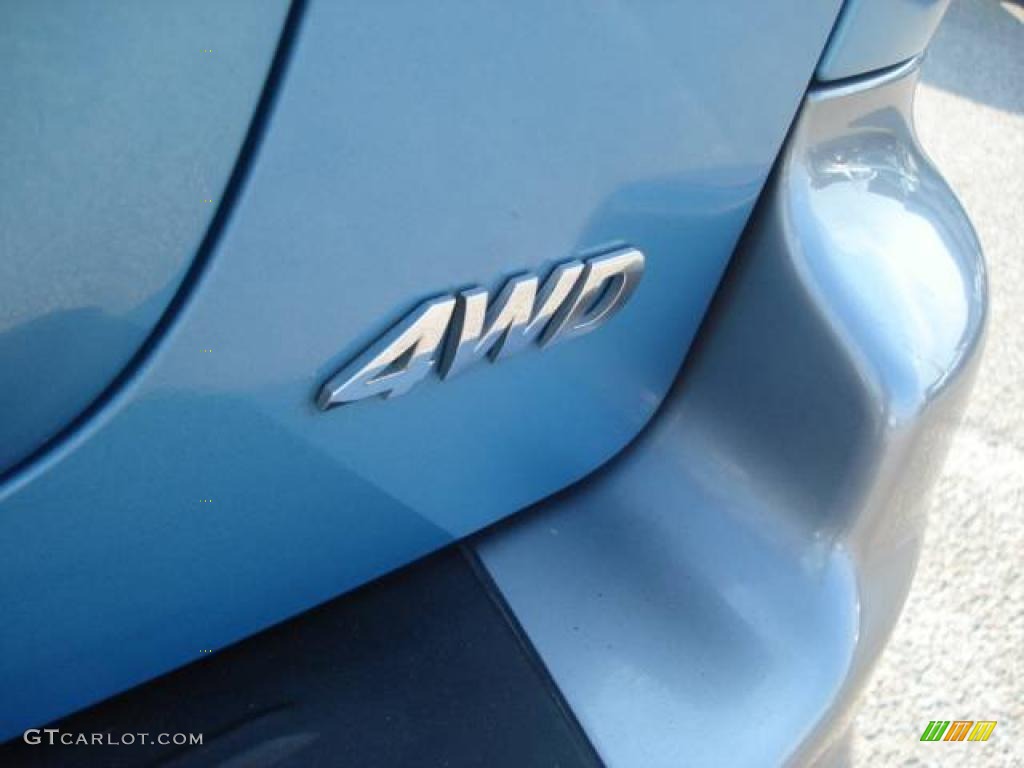 2004 Santa Fe GLS 4WD - Arctic Blue / Gray photo #24
