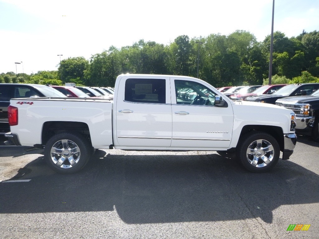 2018 Silverado 1500 LTZ Crew Cab 4x4 - Summit White / Jet Black photo #6