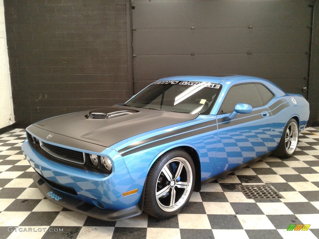 2010 Challenger R/T Classic - B5 Blue Pearlcoat / Dark Slate Gray photo #2