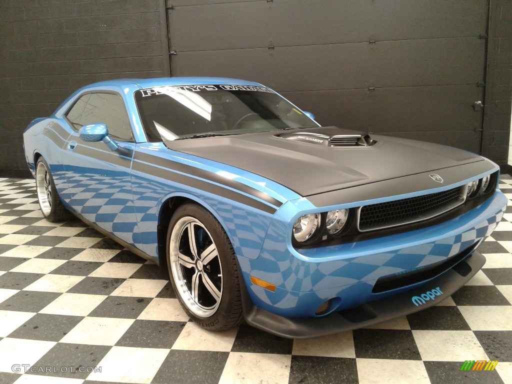 2010 Challenger R/T Classic - B5 Blue Pearlcoat / Dark Slate Gray photo #4