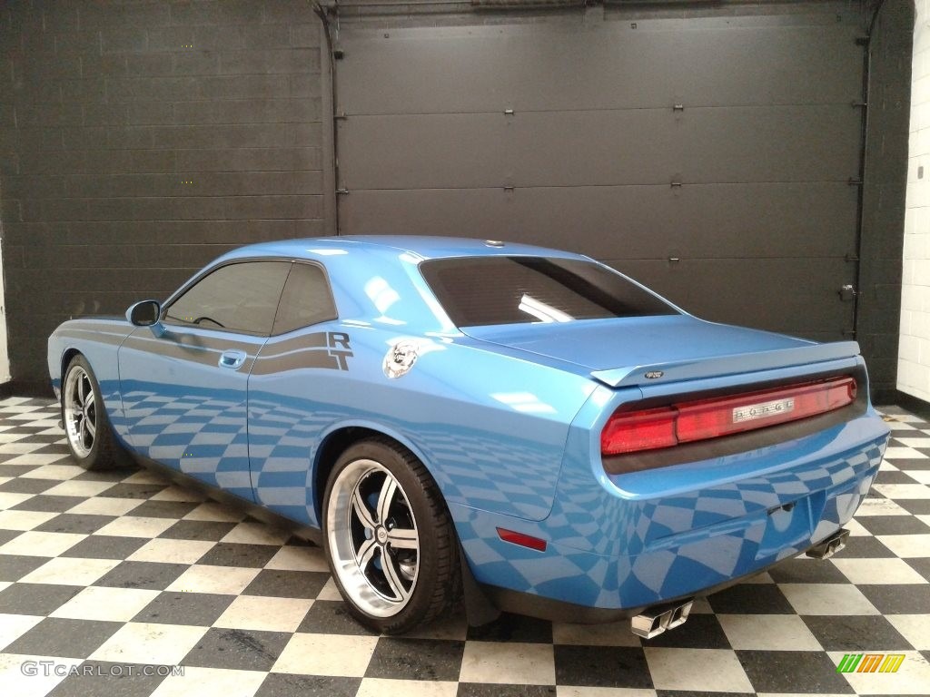 2010 Challenger R/T Classic - B5 Blue Pearlcoat / Dark Slate Gray photo #8
