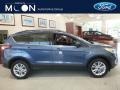 2018 Blue Metallic Ford Escape SEL 4WD  photo #1