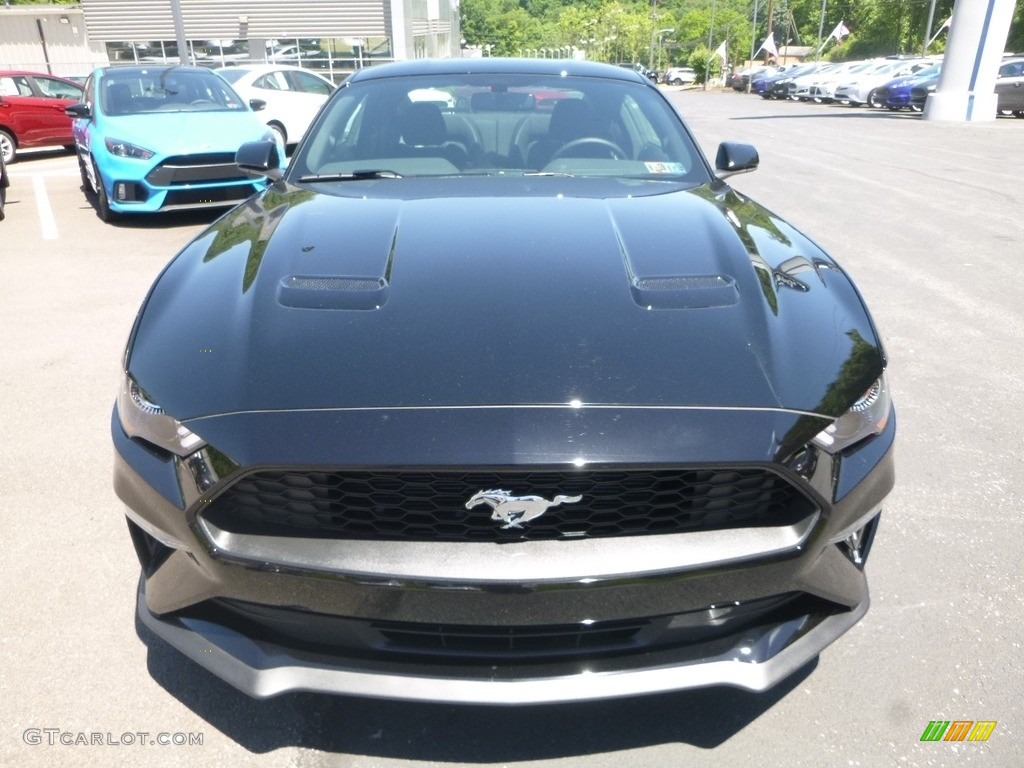 2018 Mustang EcoBoost Fastback - Shadow Black / Ebony photo #4