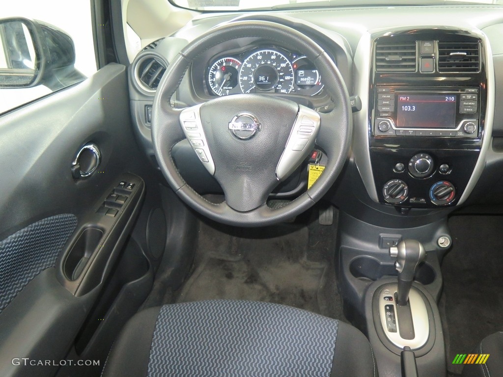 2017 Versa Note SV - Super Black / Charcoal photo #12