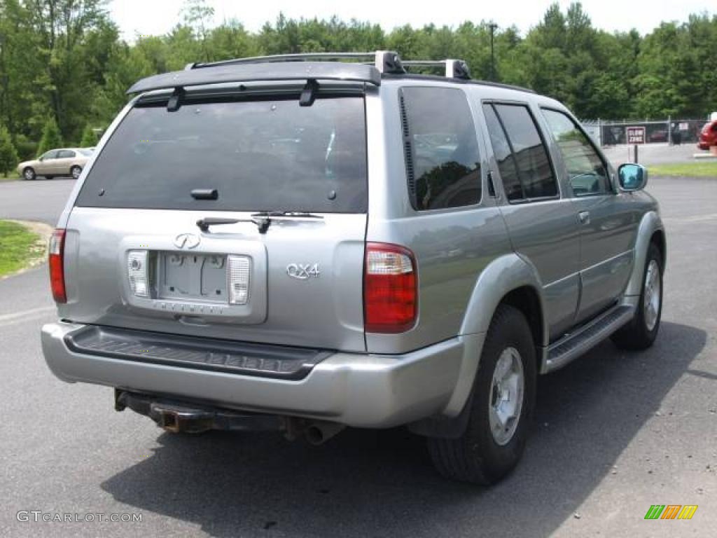 2001 QX4 4x4 - Titanium Metallic / Graphite photo #4