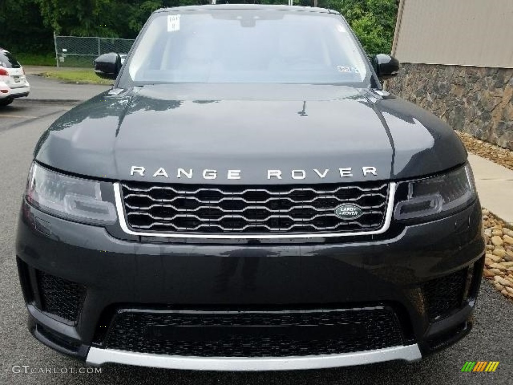 2018 Range Rover Sport HSE - Carpathian Grey Metallic / Ebony/Ivory photo #8