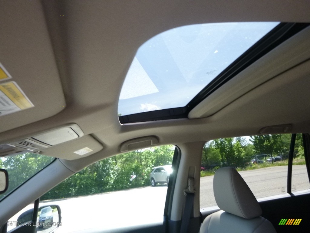 2018 Pilot EX-L AWD - Black Forest Pearl / Beige photo #12