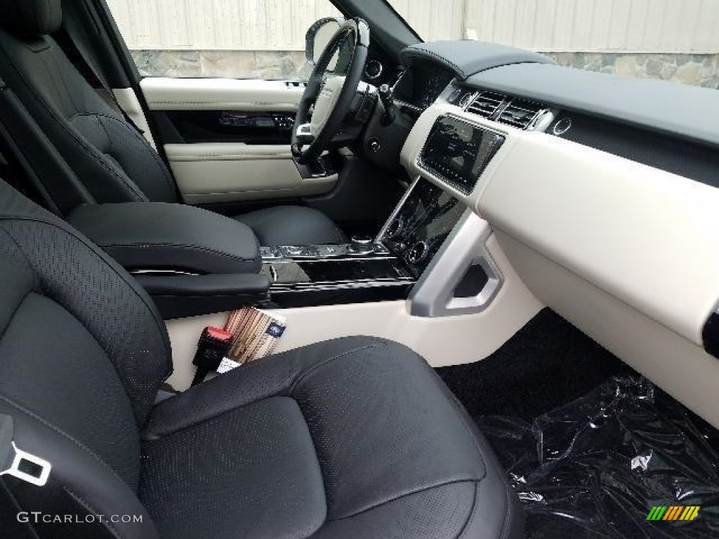 2018 Range Rover HSE - Santorini Black Metallic / Ebony/Ivory photo #3