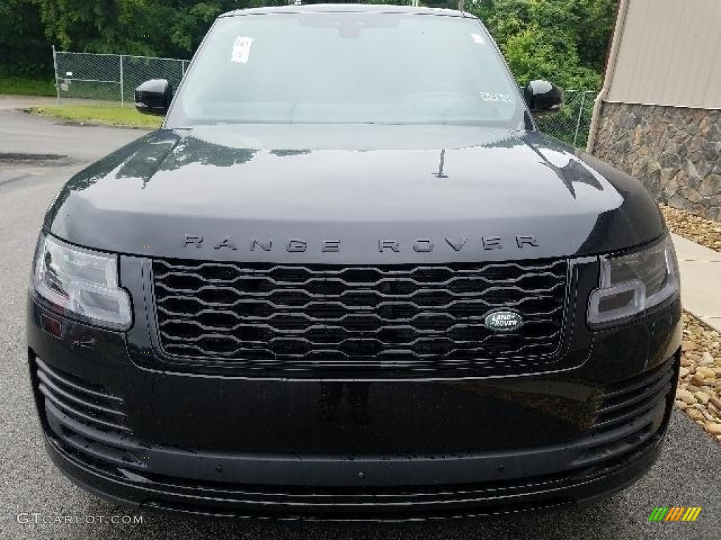 2018 Range Rover HSE - Santorini Black Metallic / Ebony/Ivory photo #8