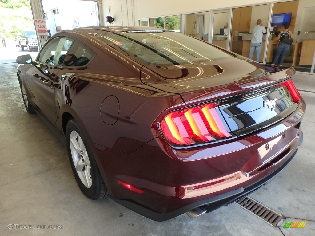 2018 Mustang EcoBoost Fastback - Royal Crimson / Ebony photo #3