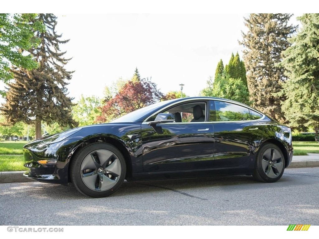 Black Tesla Model 3