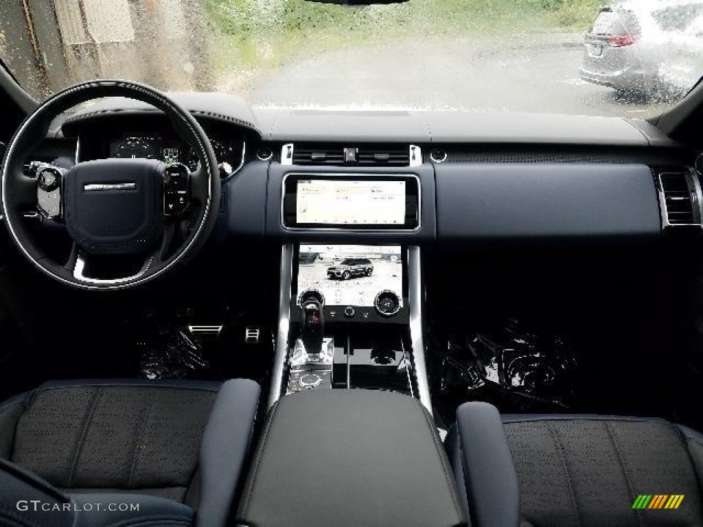 2018 Land Rover Range Rover Sport HSE Dynamic Ebony/Eclipse Dashboard Photo #127726156