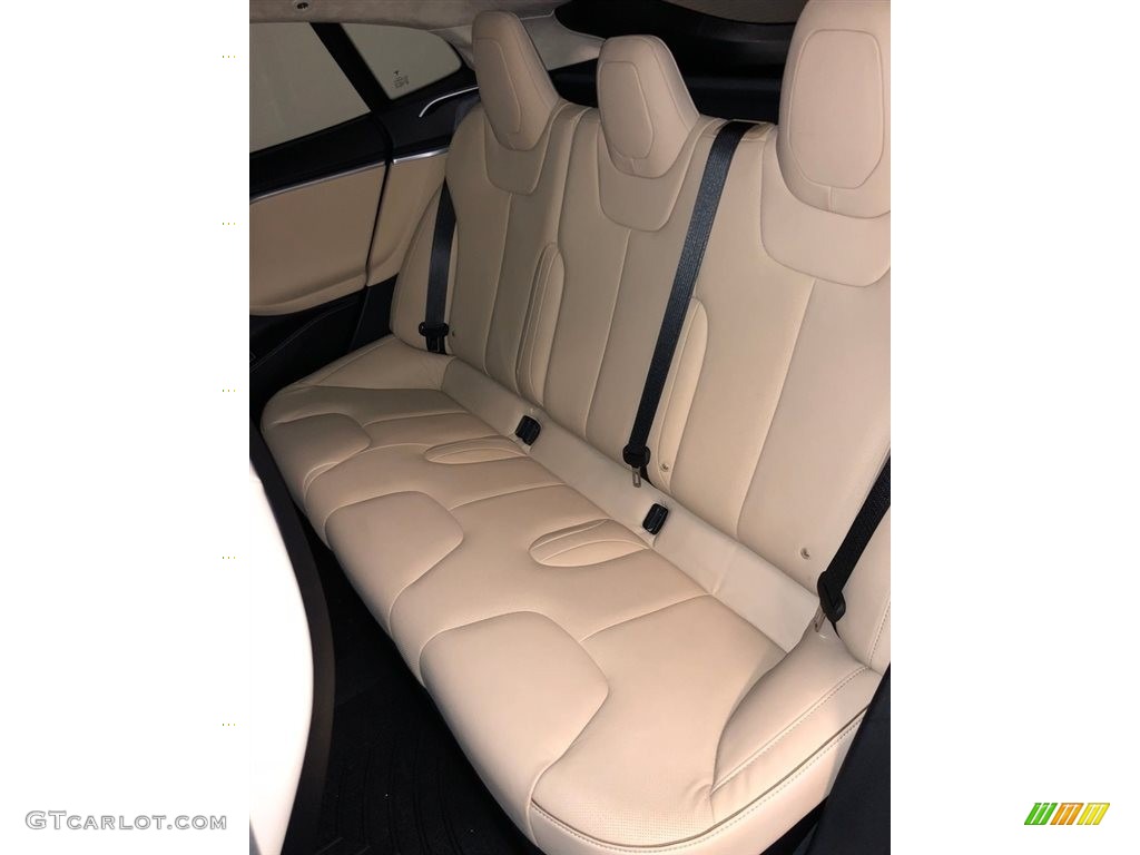 2016 Tesla Model S P100D Rear Seat Photos