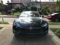 2014 Blue Metallic Tesla Model S   photo #9