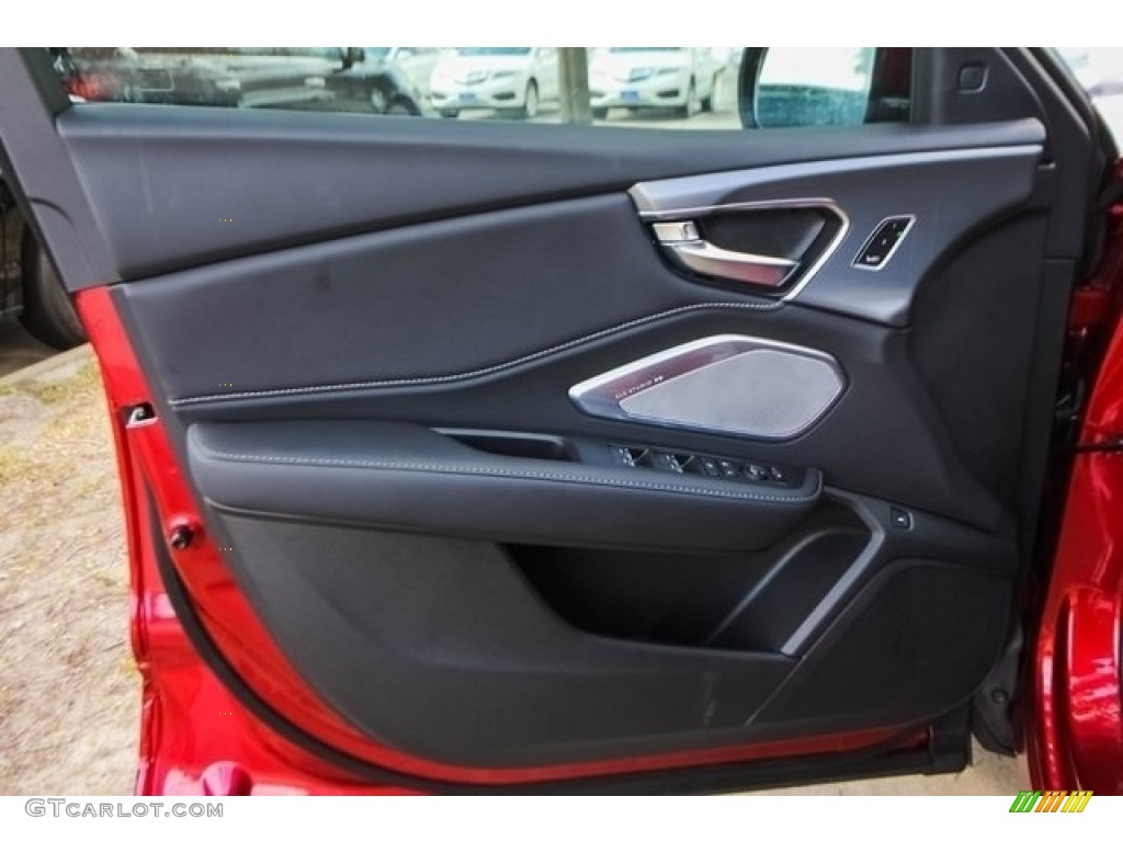 2019 Acura RDX A-Spec Ebony Door Panel Photo #127729030