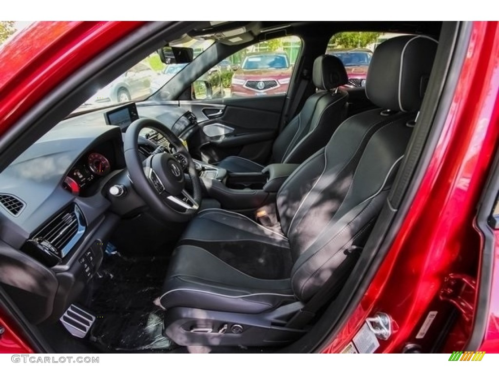 Ebony Interior 2019 Acura RDX A-Spec Photo #127729051