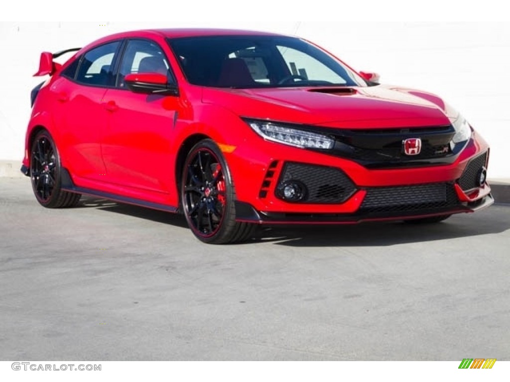 Rallye Red 2018 Honda Civic Type R Exterior Photo #127731414