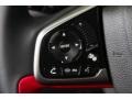 Type R Red/Black Suede Effect Controls Photo for 2018 Honda Civic #127731952