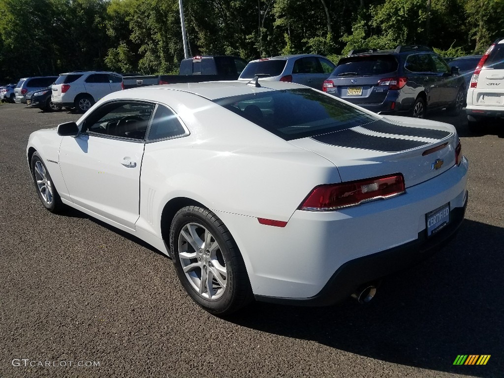 2014 Camaro LS Coupe - Summit White / Black photo #2
