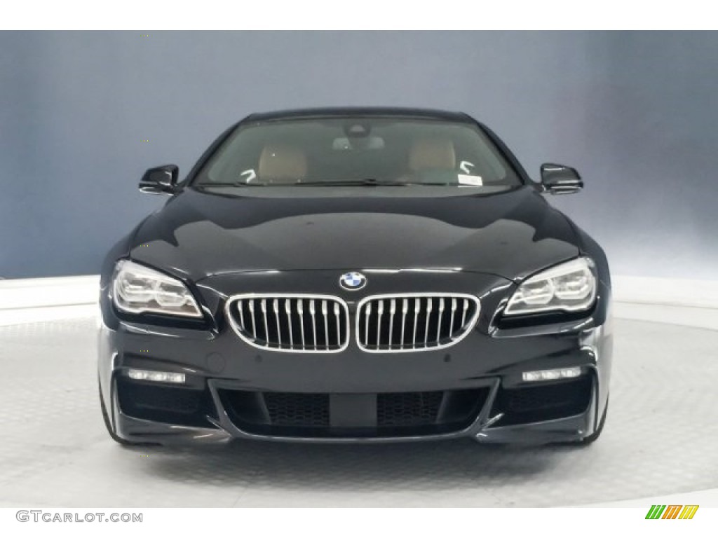 2017 6 Series 650i Gran Coupe - Black Sapphire Metallic / Cognac/Black photo #2
