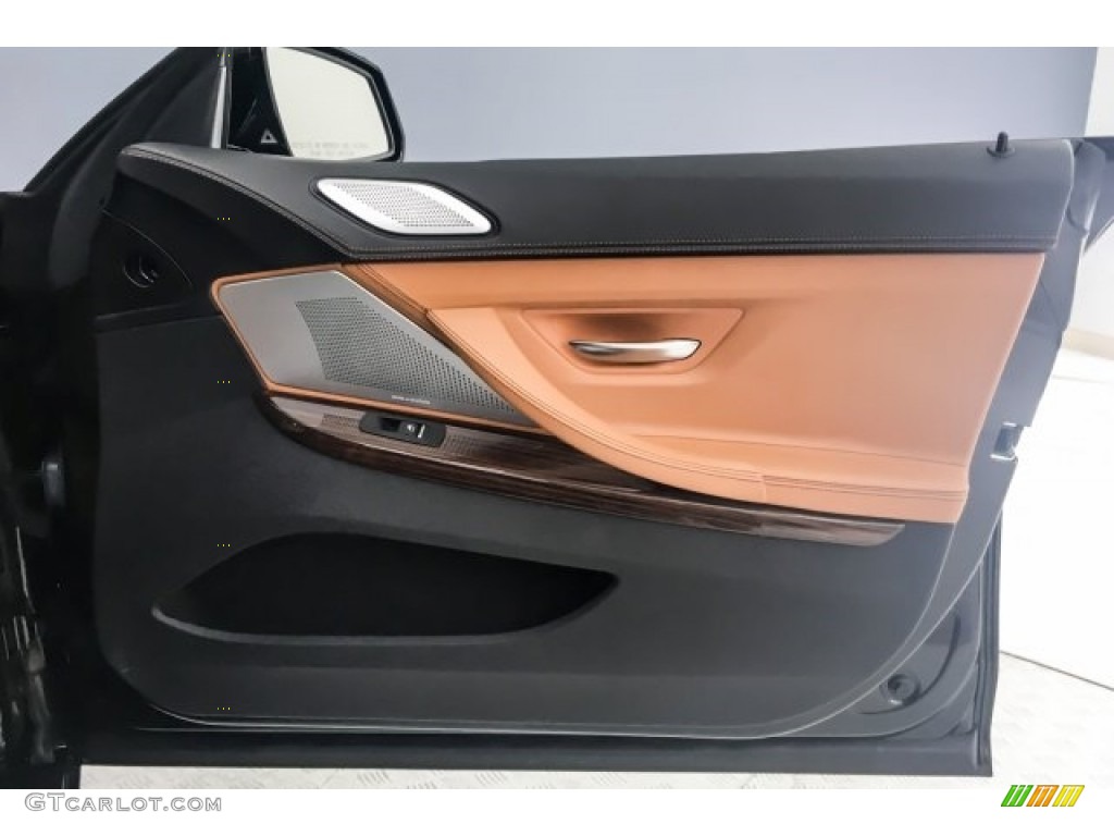 2017 6 Series 650i Gran Coupe - Black Sapphire Metallic / Cognac/Black photo #27