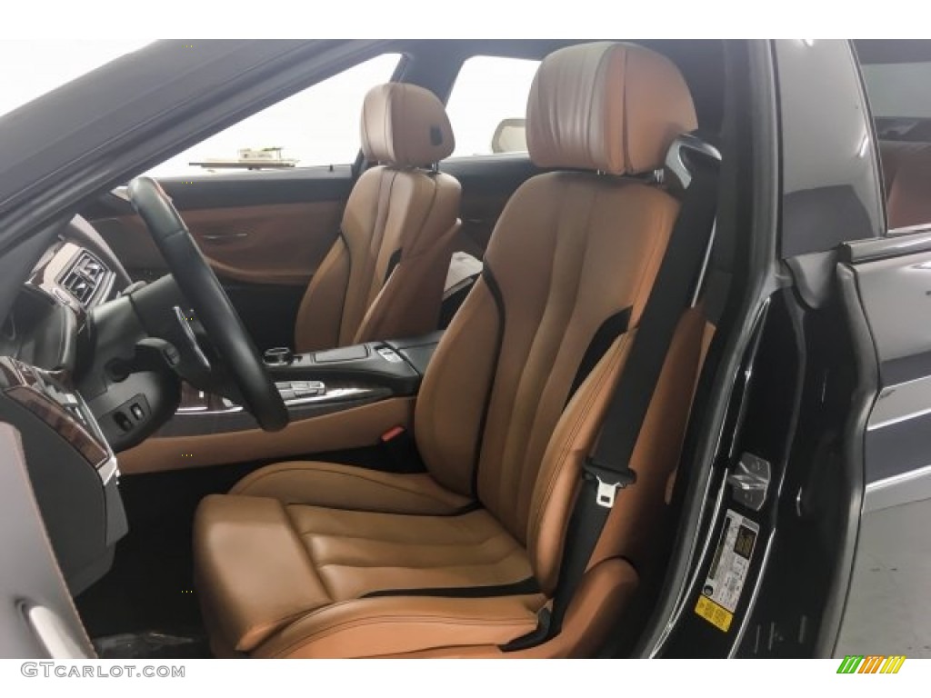 2017 6 Series 650i Gran Coupe - Black Sapphire Metallic / Cognac/Black photo #33