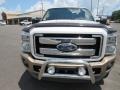 Oxford White - F250 Super Duty Lariat Crew Cab 4x4 Photo No. 8