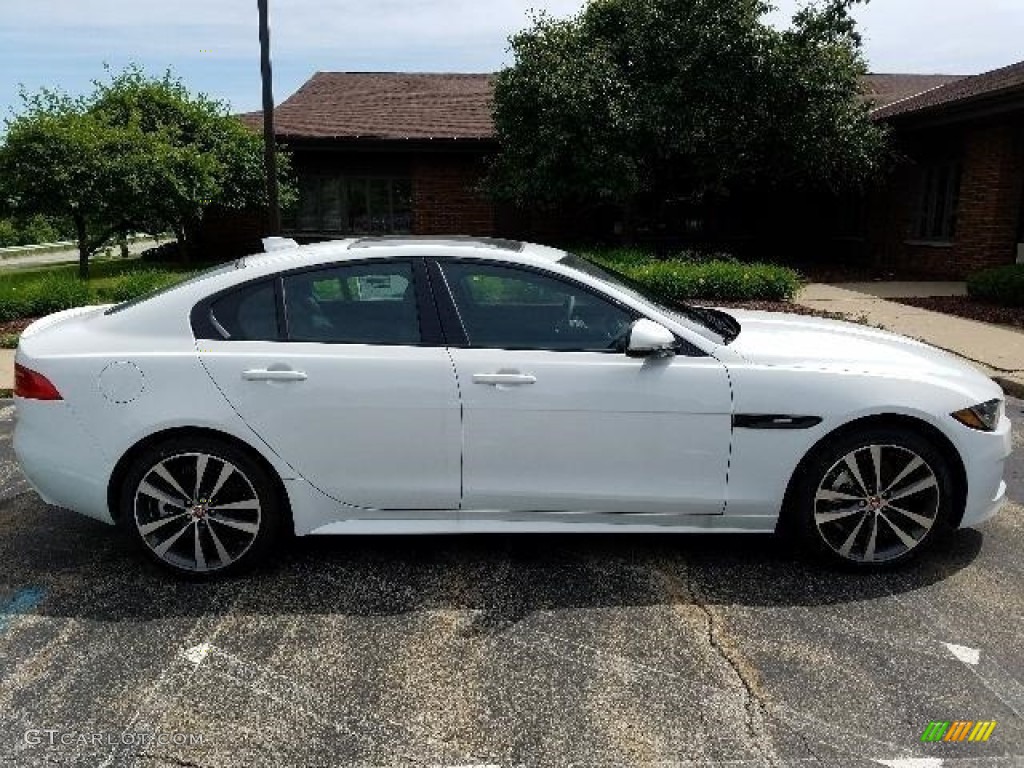 2018 XE 25t R-Sport AWD - Fuji White / Ebony/Eclipse photo #6