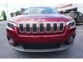 2019 Velvet Red Pearl Jeep Cherokee Latitude Plus  photo #2