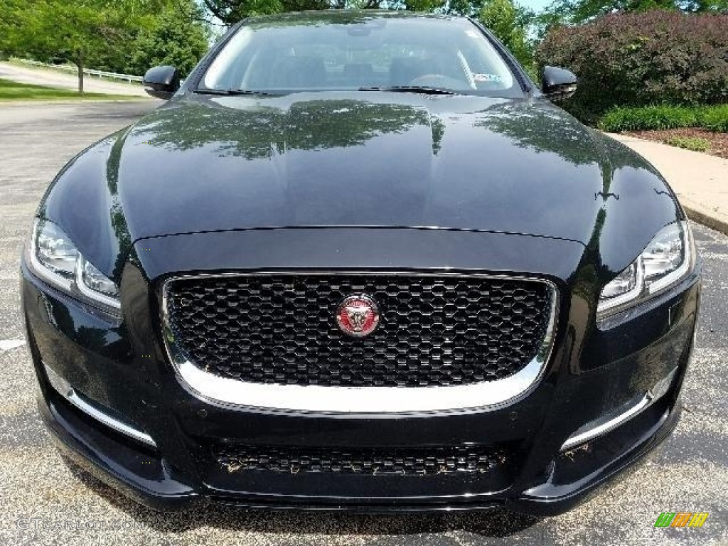 Narvik Black 2018 Jaguar XJ R-Sport AWD Exterior Photo #127741862