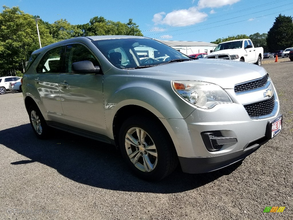 2011 Equinox LS AWD - Silver Ice Metallic / Light Titanium/Jet Black photo #1