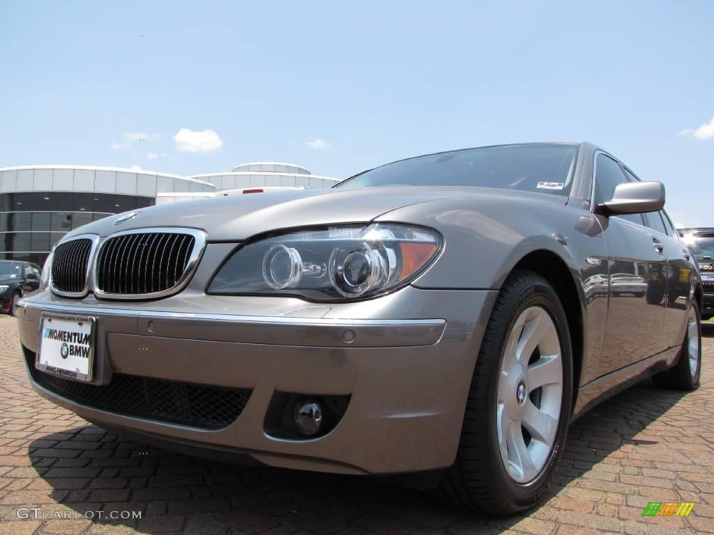 2006 7 Series 750i Sedan - Titanium Grey Metallic / Black/Black photo #9