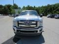 2011 Ingot Silver Metallic Ford F250 Super Duty Lariat Crew Cab 4x4  photo #8