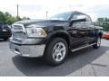 2018 Brilliant Black Crystal Pearl Ram 1500 Laramie Crew Cab 4x4  photo #3