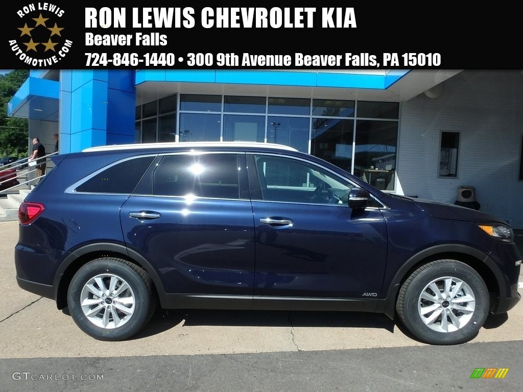 2019 Sorento LX AWD - Blaze Blue / Light Gray photo #1