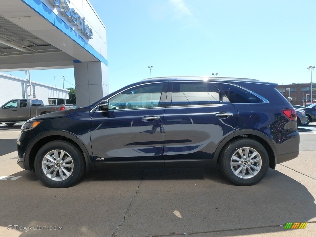 2019 Sorento LX AWD - Blaze Blue / Light Gray photo #7