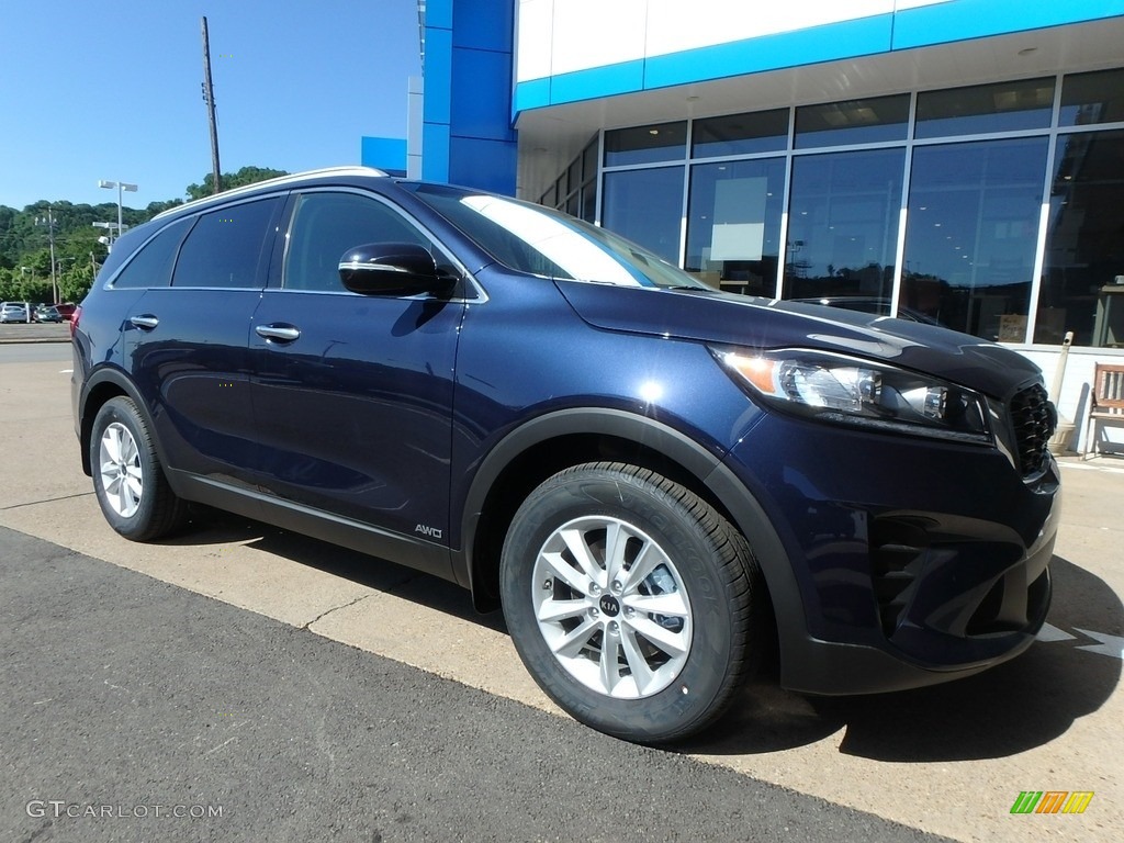 2019 Sorento LX AWD - Blaze Blue / Light Gray photo #10