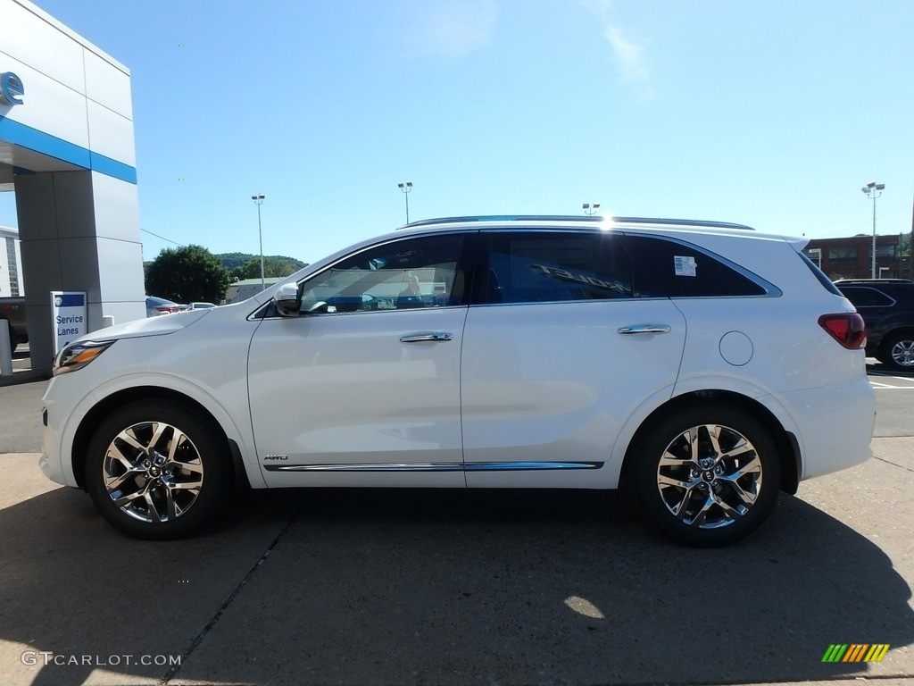 2019 Sorento SX Limited AWD - Snow White Pearl / Mahogany photo #6