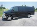 2014 Black Ford E-Series Van E350 XLT Extended 15 Passenger Van  photo #27