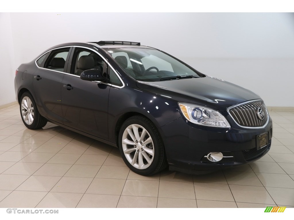 Dark Sapphire Blue Metallic Buick Verano