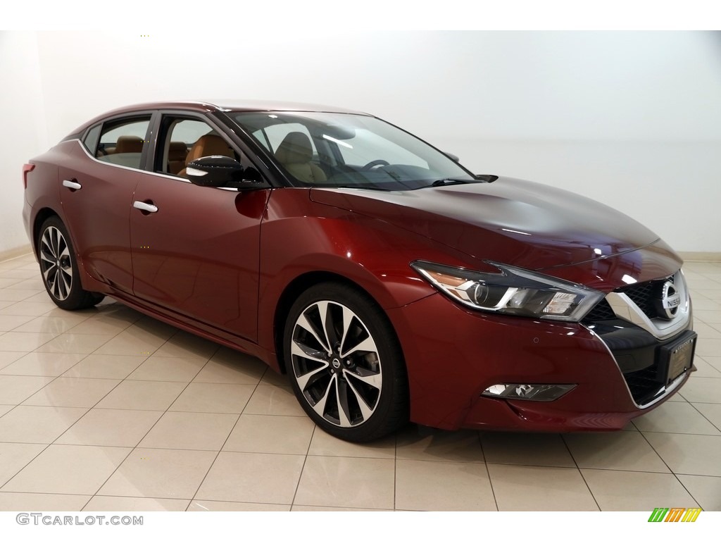 2016 Maxima SR - Coulis Red / Camel photo #1