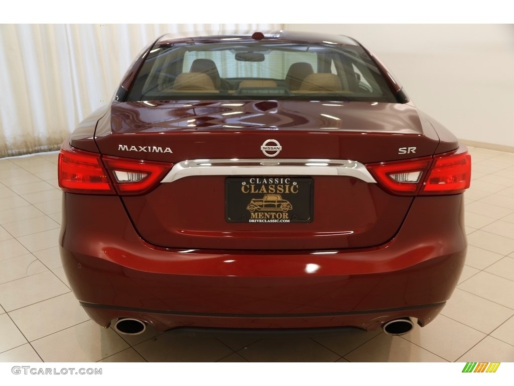 2016 Maxima SR - Coulis Red / Camel photo #17
