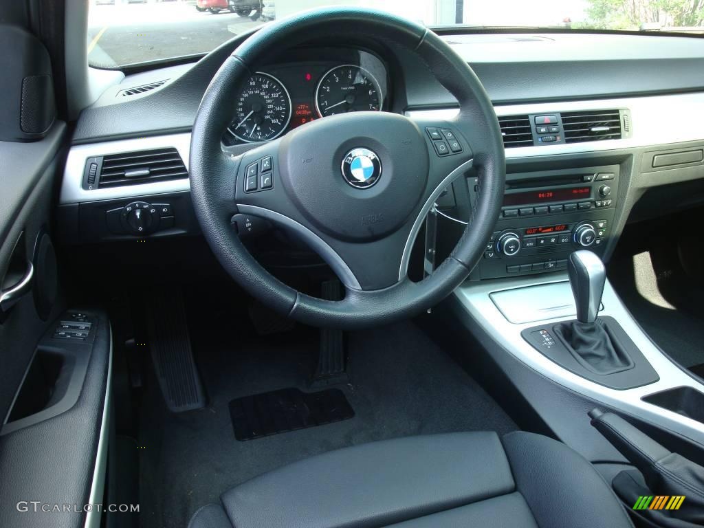 2007 3 Series 328xi Sedan - Monaco Blue Metallic / Black photo #11
