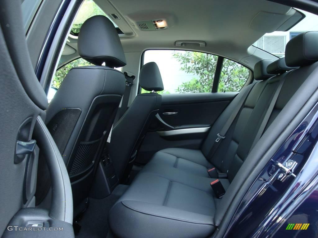 2007 3 Series 328xi Sedan - Monaco Blue Metallic / Black photo #12