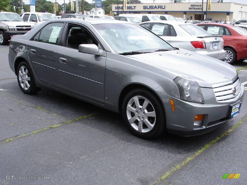 2006 CTS Sedan - Silver Smoke / Ebony photo #2