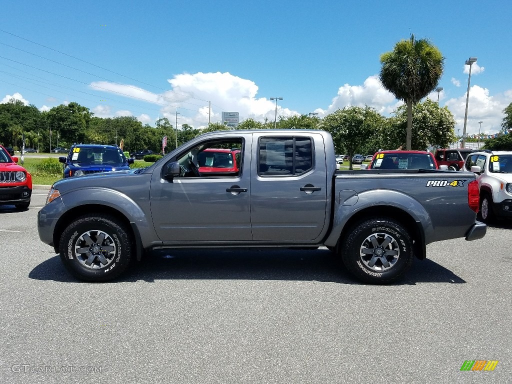 2018 Frontier Pro-4X Crew Cab 4x4 - Gun Metallic / Graphite photo #2