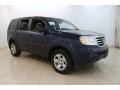 Obsidian Blue Pearl 2013 Honda Pilot LX 4WD